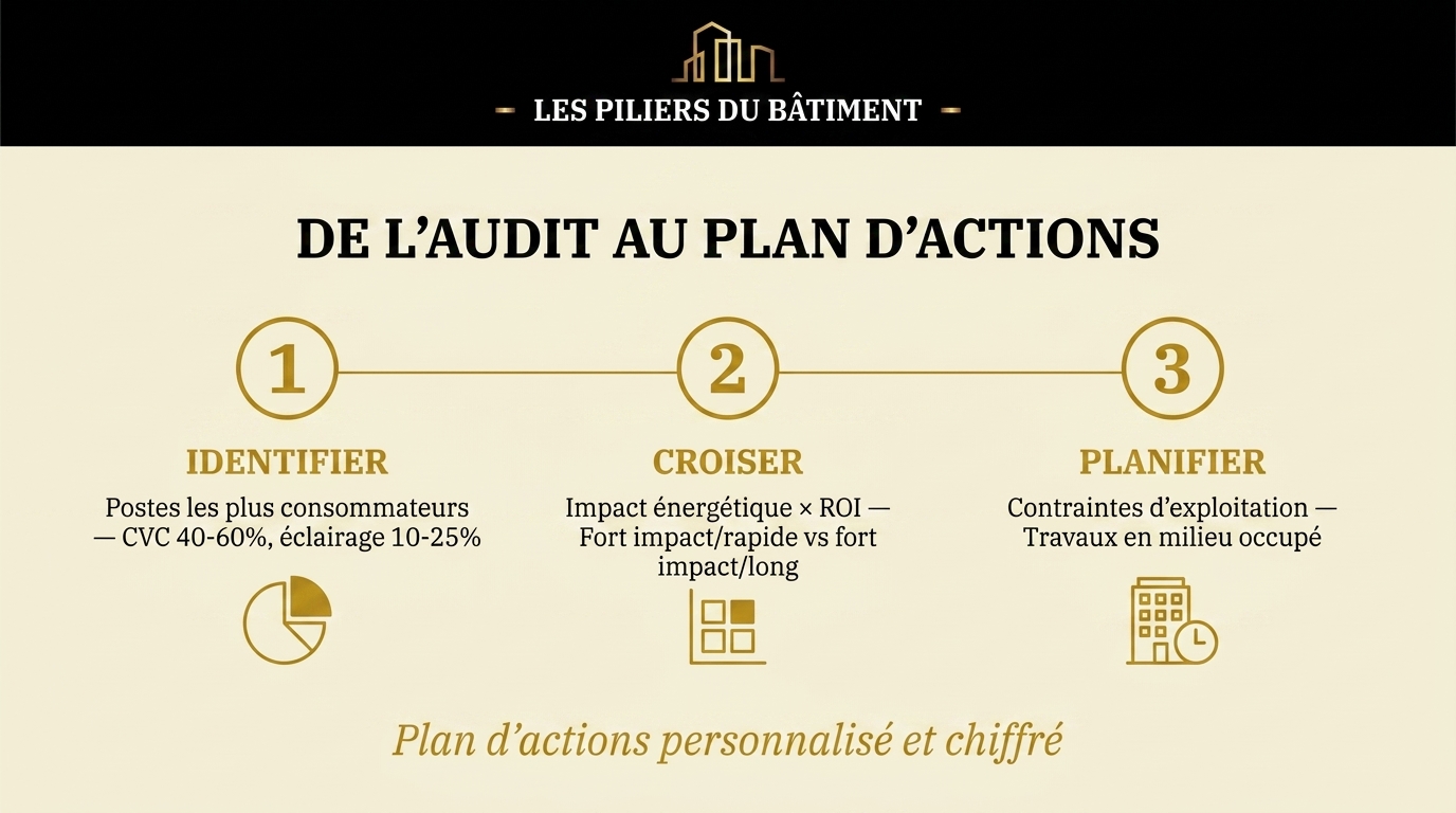De laudit au plan dactions