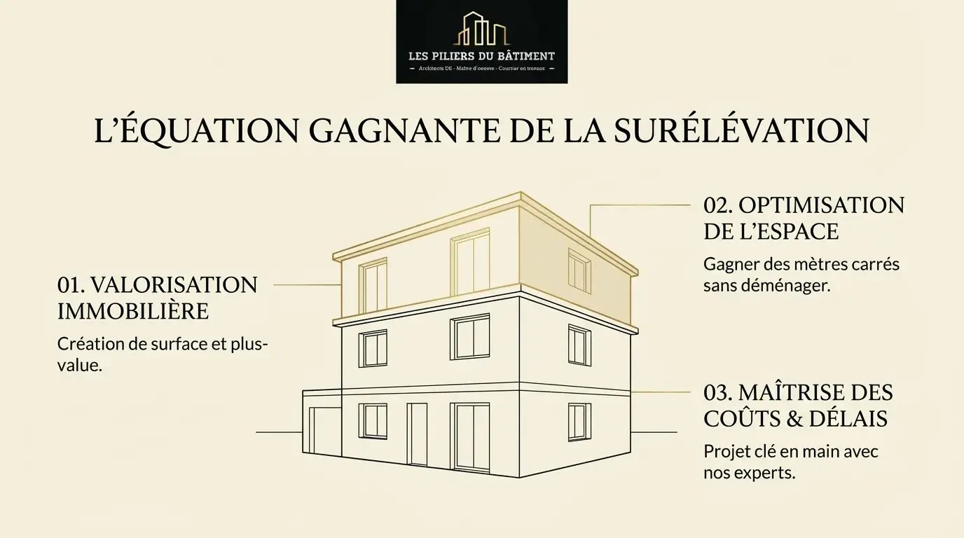 avantages surélévation maison lyon