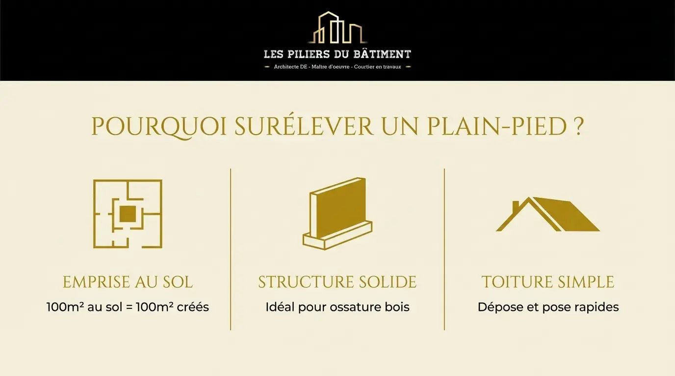 pourquoi surélever une maison plein pied lyon