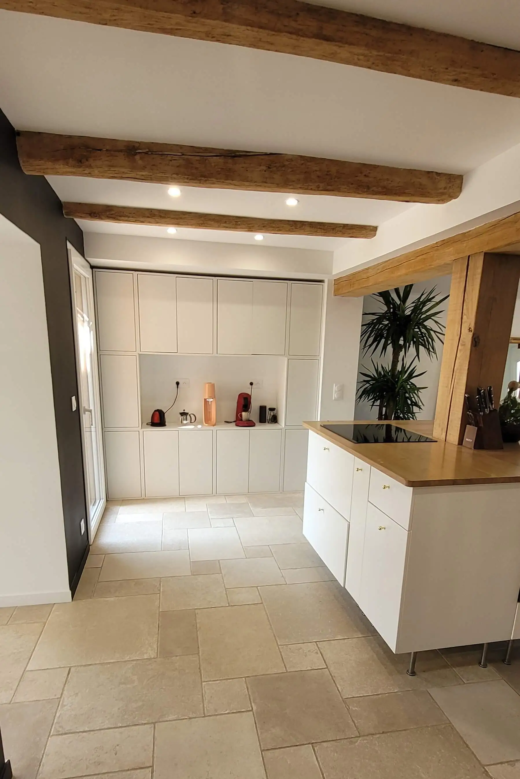 1.renovation-longere-cote-dor-Après-Cuisine