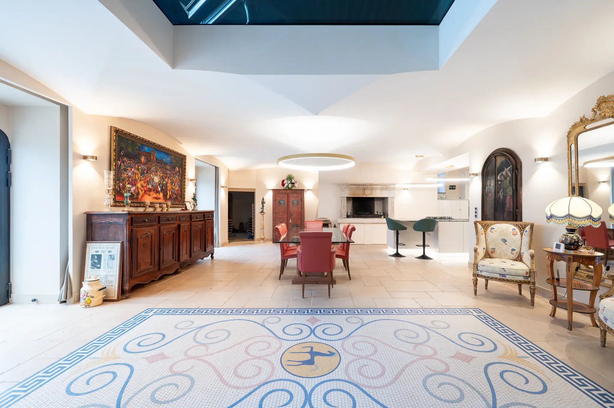 Rénovation d'un château