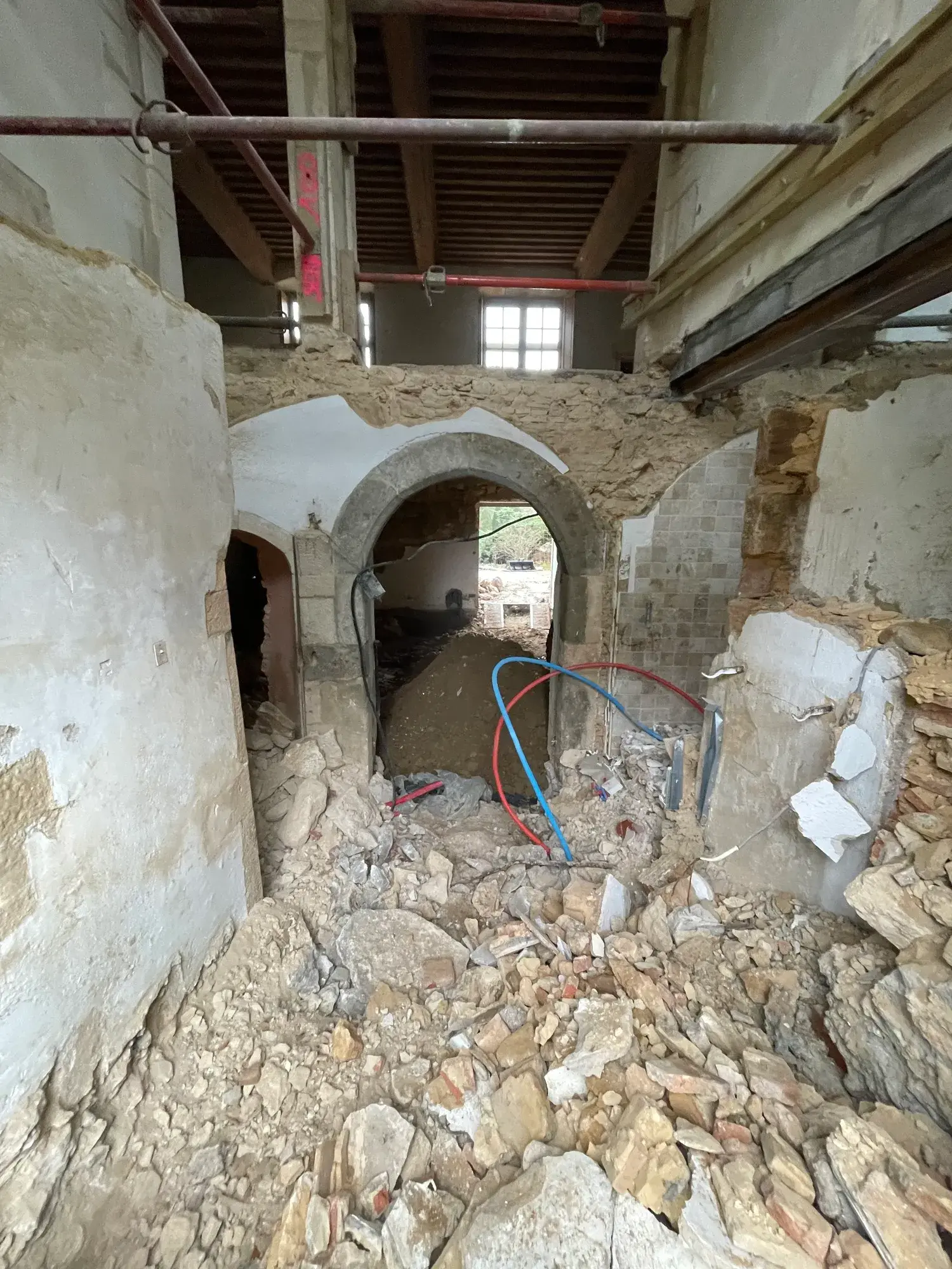 cuisine chateau en travaux 2