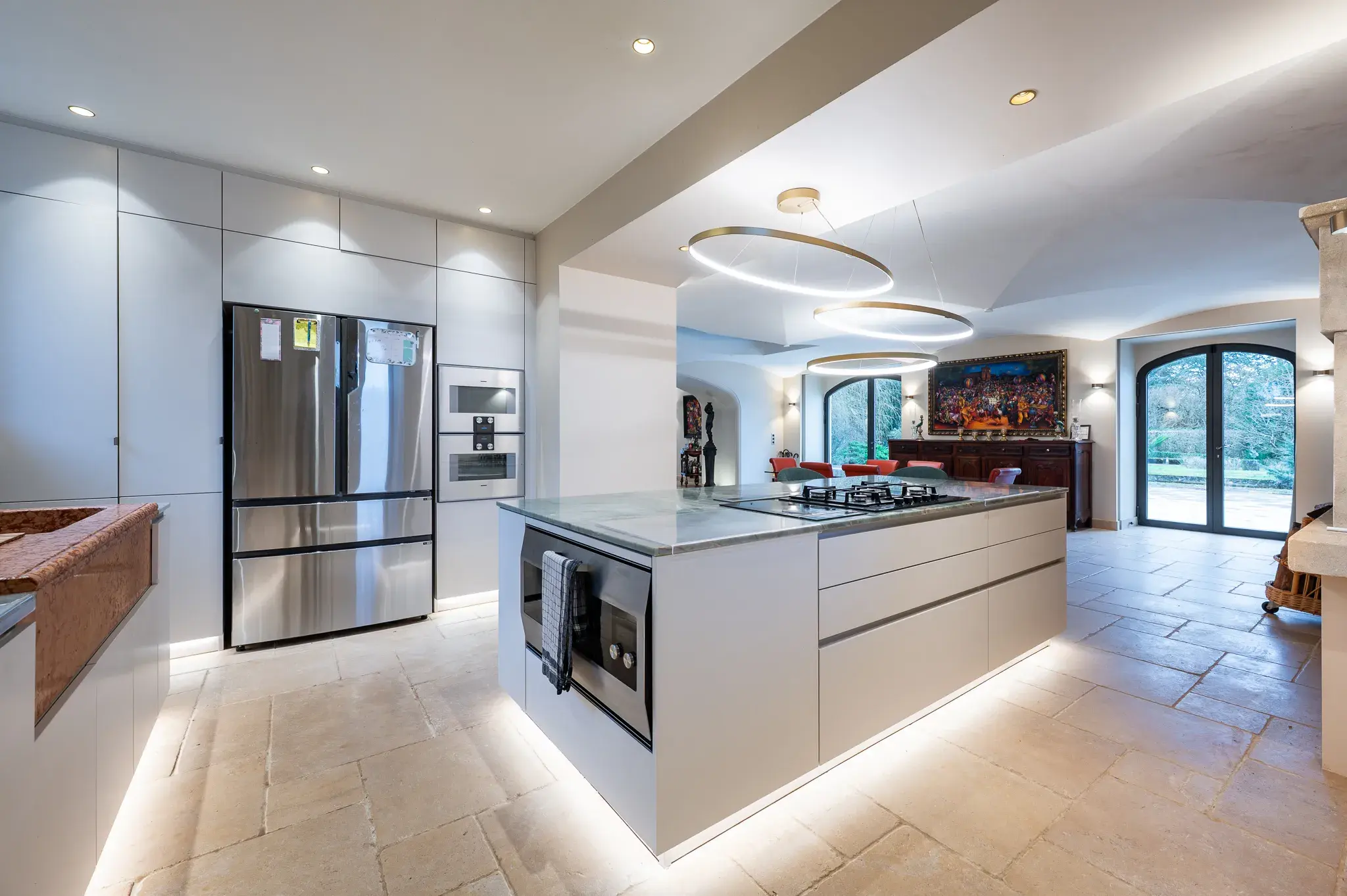 rénovation cuisine chateau 2