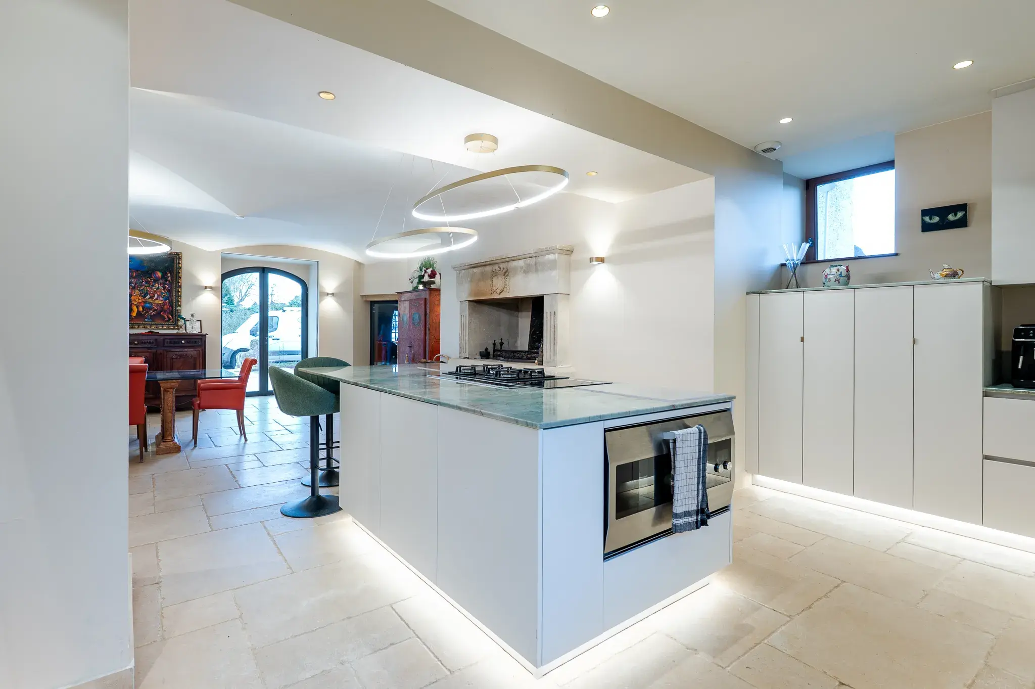 rénovation cuisine chateau 3