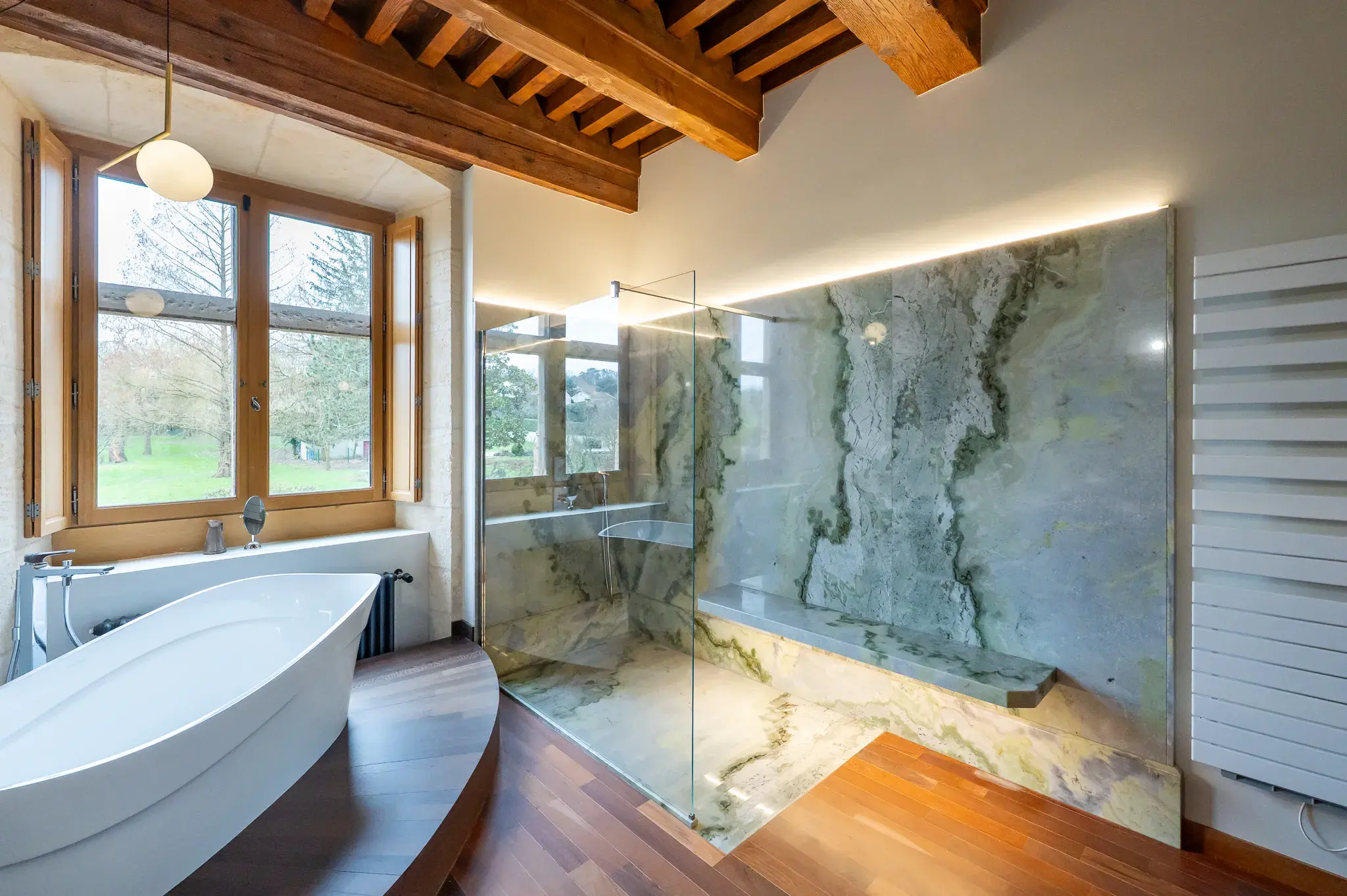 rénovation salle de bain chateau 4