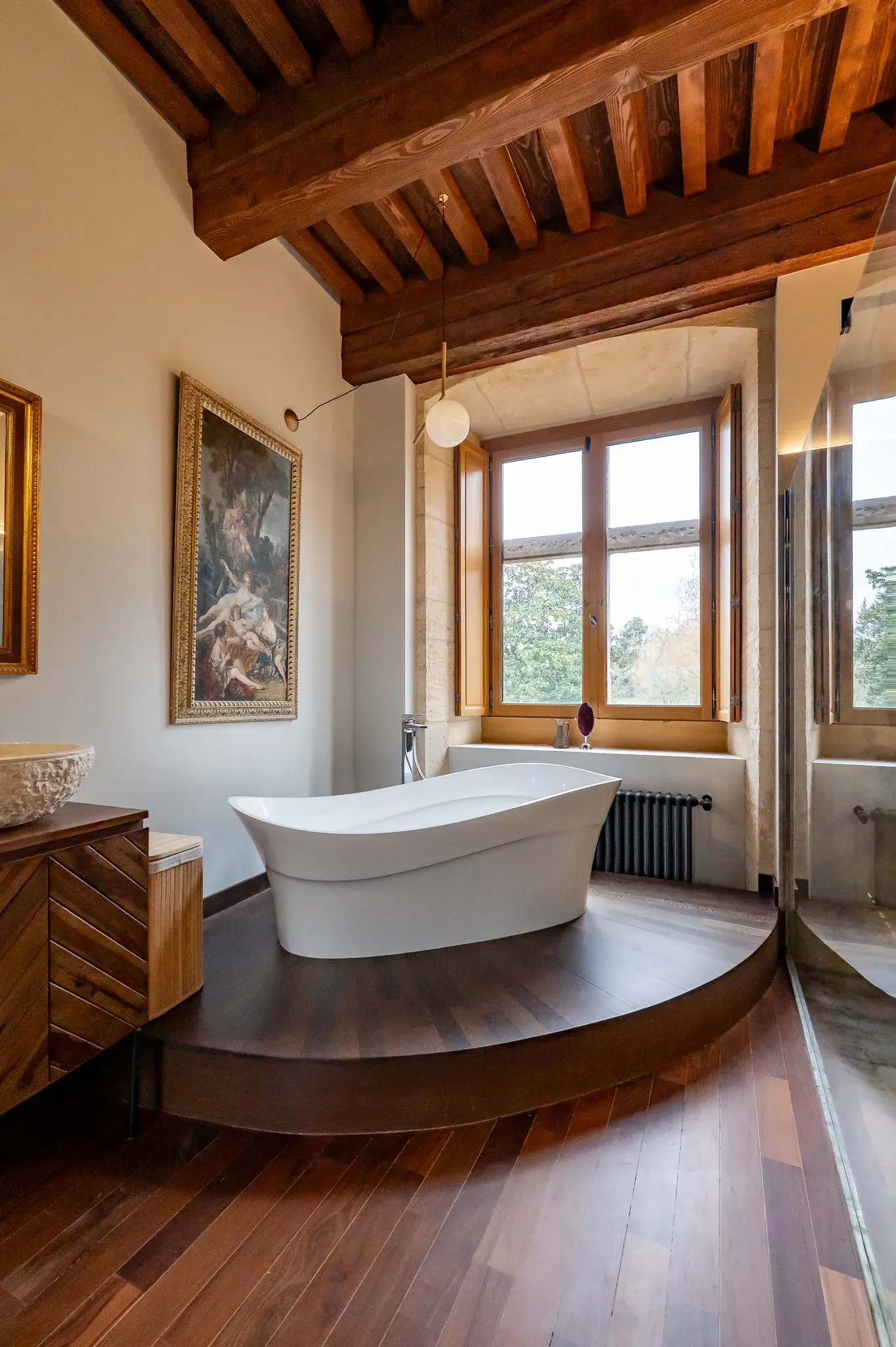 rénovation salle de bain chateau 5