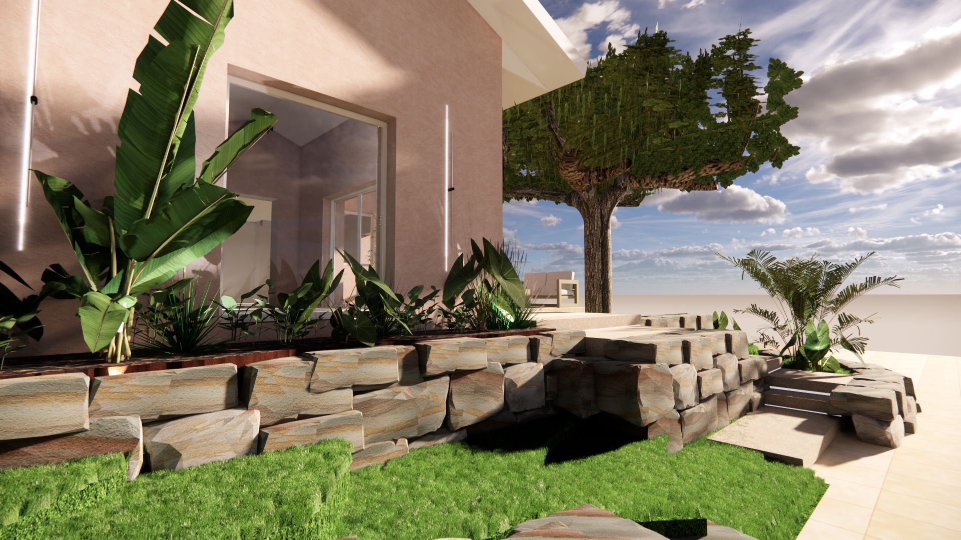 Vue 4 Extension cuisine 20m²