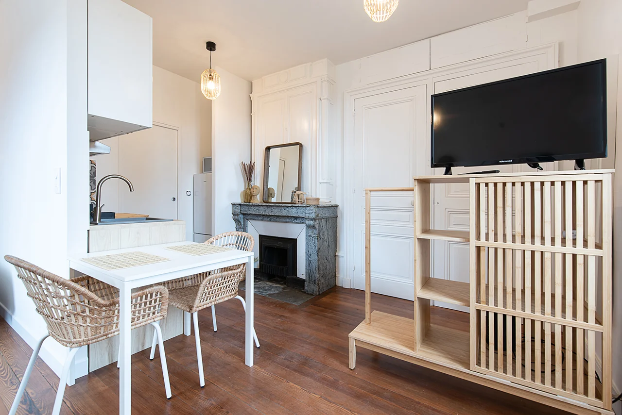 chambre après